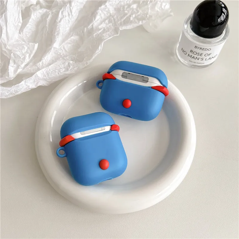 عبقور الكرتون حقيبة سماعة الاذن ل Airpods 4 1 2 3 برو أنيمي الإبداعية بلوتوث اللاسلكية غطاء ل Airpods برو 2 واقية