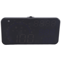 G11 HUD Head-Up Display GPS Car Display Speeding Alarm Driving Speed Universal As Shown Easy Install