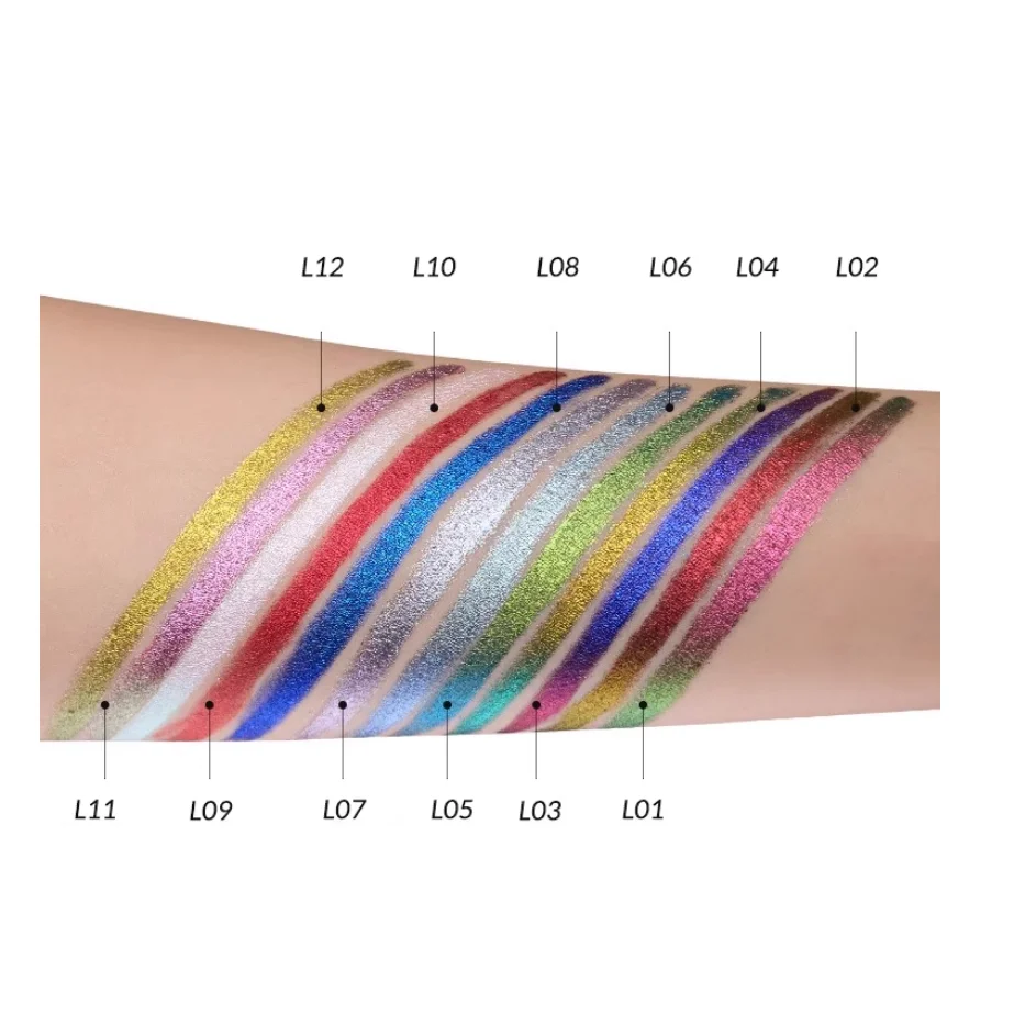 Lápis de Sombra em Gel Kaleido - Eyeshadow Glitter Pigment avaliação e preço