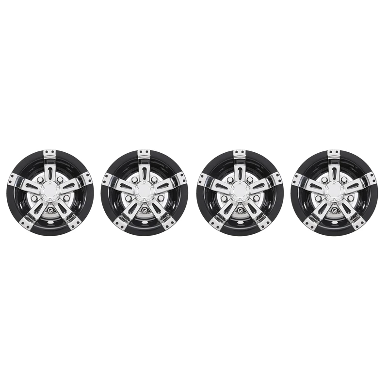 8Inch Golf Cart Wheel Cover, 5 Spoke Design Hub Cap For Golf Carts For Club Car, EZGO, Yamaha