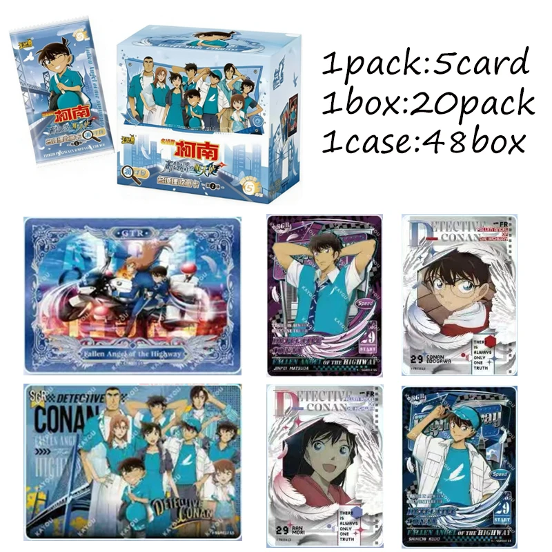 Wholesale Kayou Detective Conan Reasoning Collection Performance Pack Vol 2 Official Anime Character Holo Trading Cards