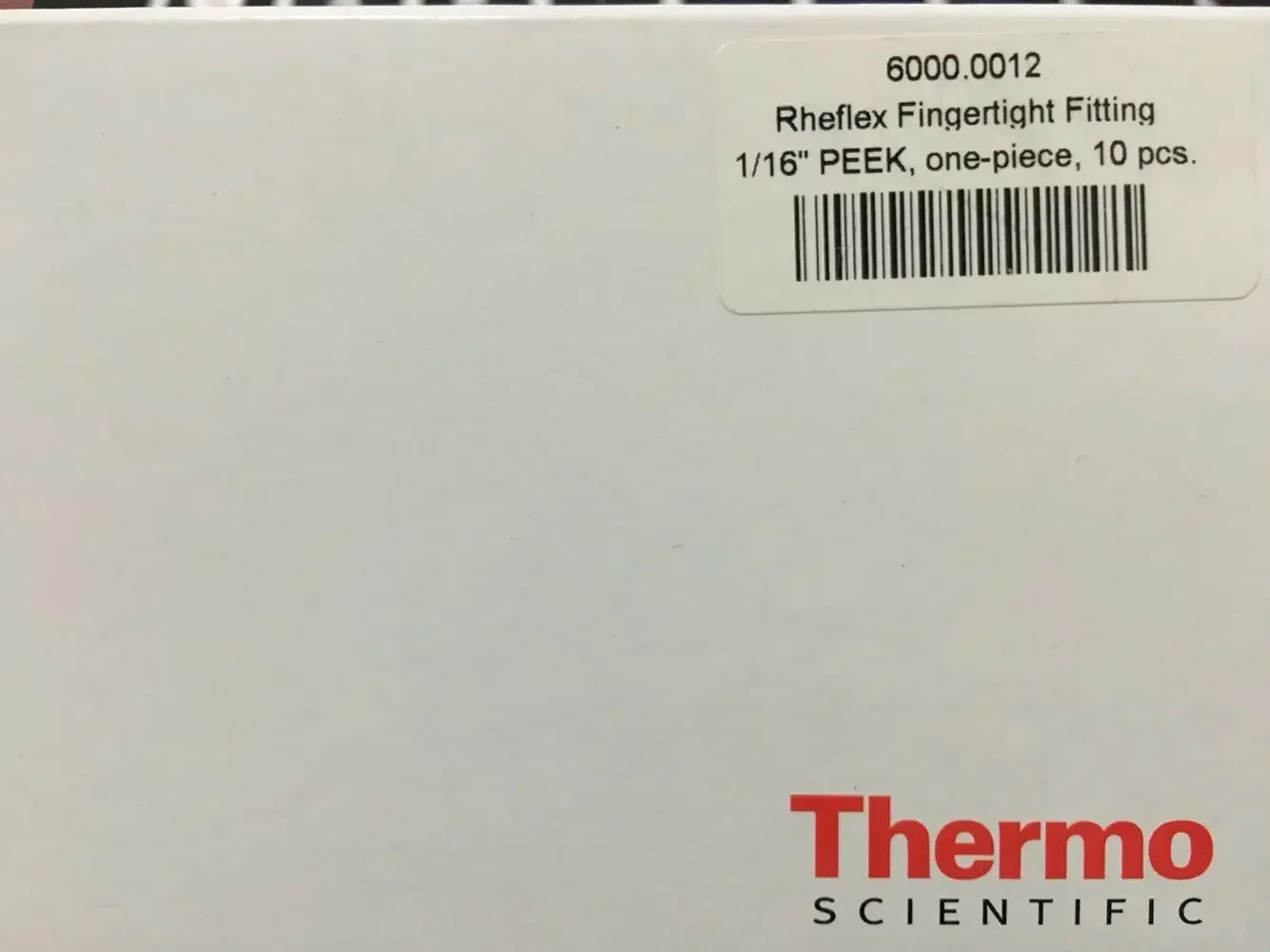 

Thermo filter 6268.0110 Hand screw PEEK connector 6000.0012 1/16 10pcs/box
