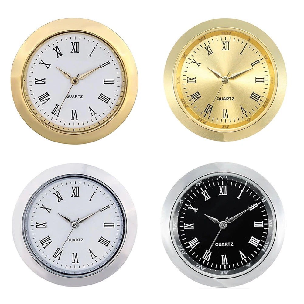 1PCS 36MM Quartz Clock Inserts Movement Replacement DIY Gold Household Products Tools Accessories Home Repair Tools Parts