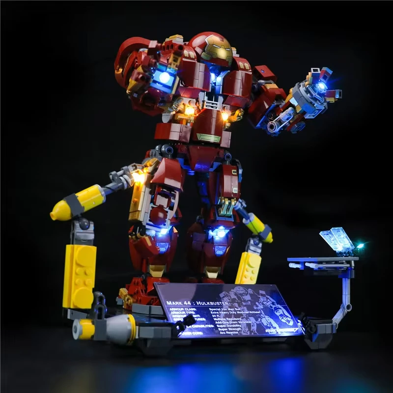 DIY LED Light Kit For LEGO 76105 Super Heros Building Block Set ( Only LED Light,Without Blocks Model)