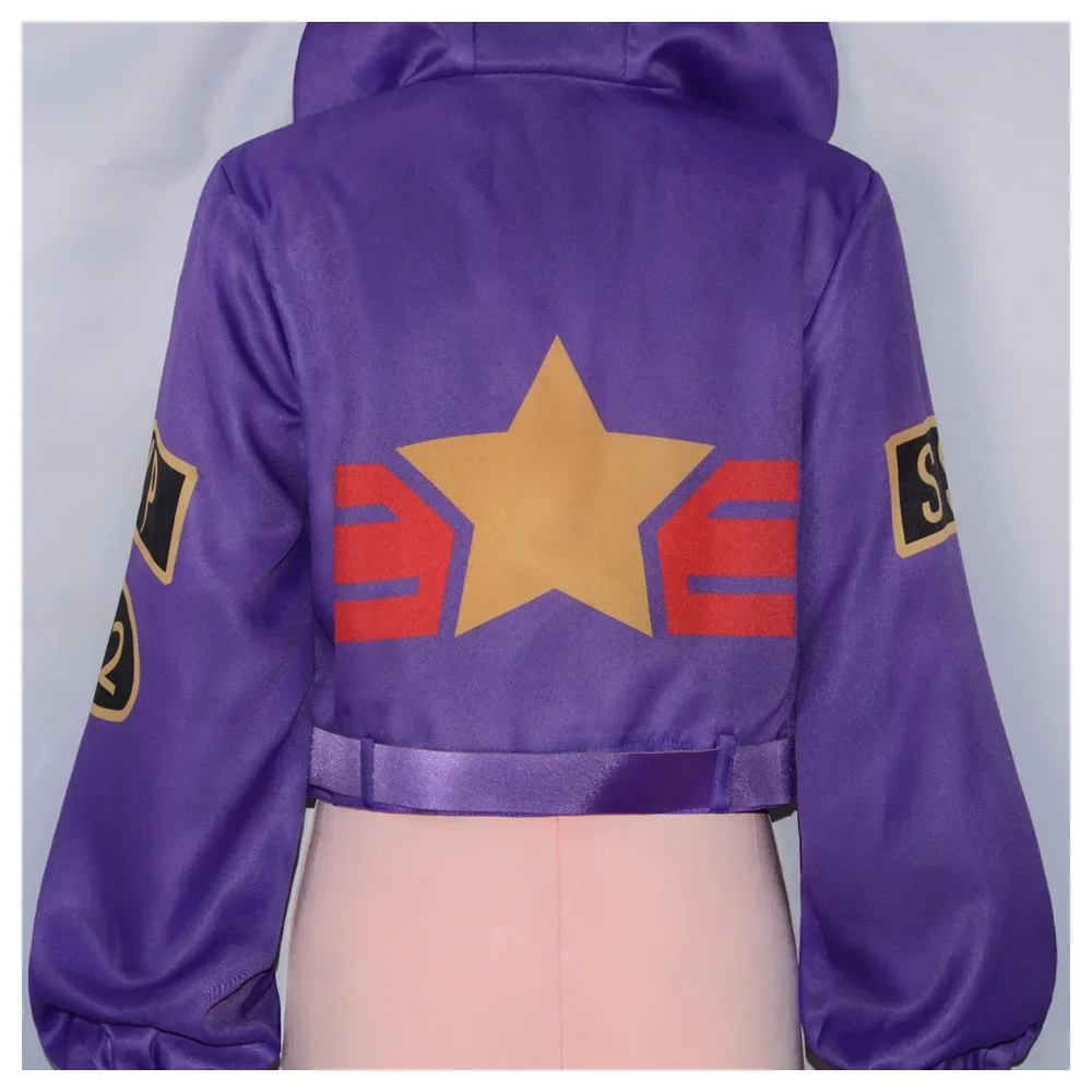 アニメ-女性のためのパンクコスプレコスチューム,セクシーなジャンプスーツ,ベガパンク,ナウティカルコート,全身,ハロウィーンの衣装,大人