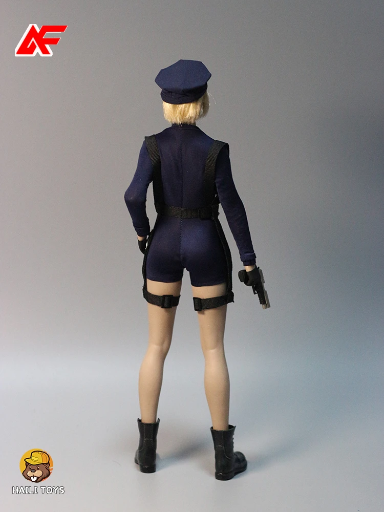 HAILI SPEELGOED 1/6 Schaal Politieagente Uniform Bodysuit Hoed Fit Voor 12 ''TBL PH JO Vrouwelijke Action Figure Body poppen