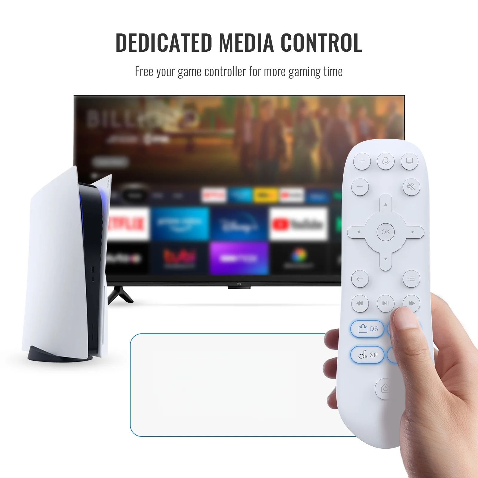 Remote Control for the P5/P5 Pro/P5 Slim Series Gaming Consoles