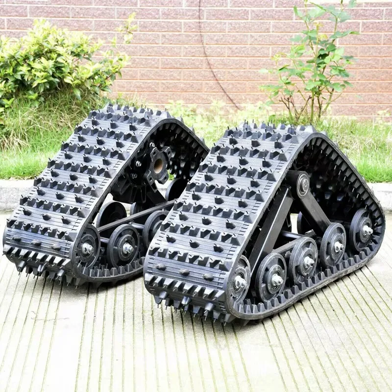 255*72*30 Rubber Tracks with Wheels for Snowmobile
