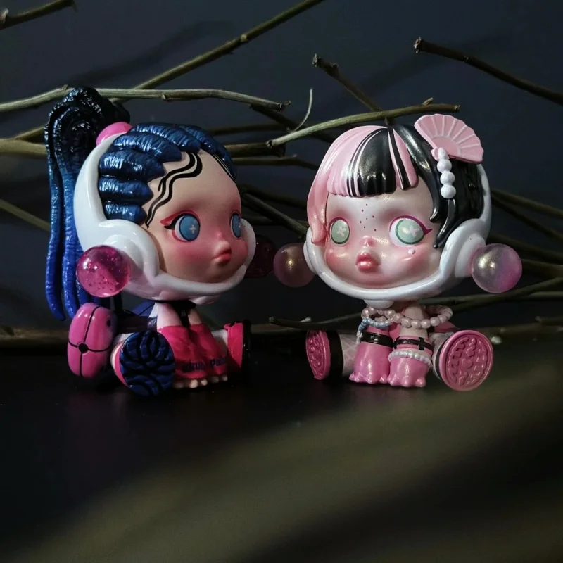 

Genuine Popmart Skullpanda City Of Night Series Blind Box My Mini Baby Cheap Fidget Toys Mystery Box Hippers Cute Stuff Sensory