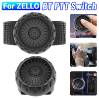 Wireless PTT Device for ZELLO Walkie Talkies Wireless Remote PTT Button for Android iOS Phone Car Motorcycle Voice Call