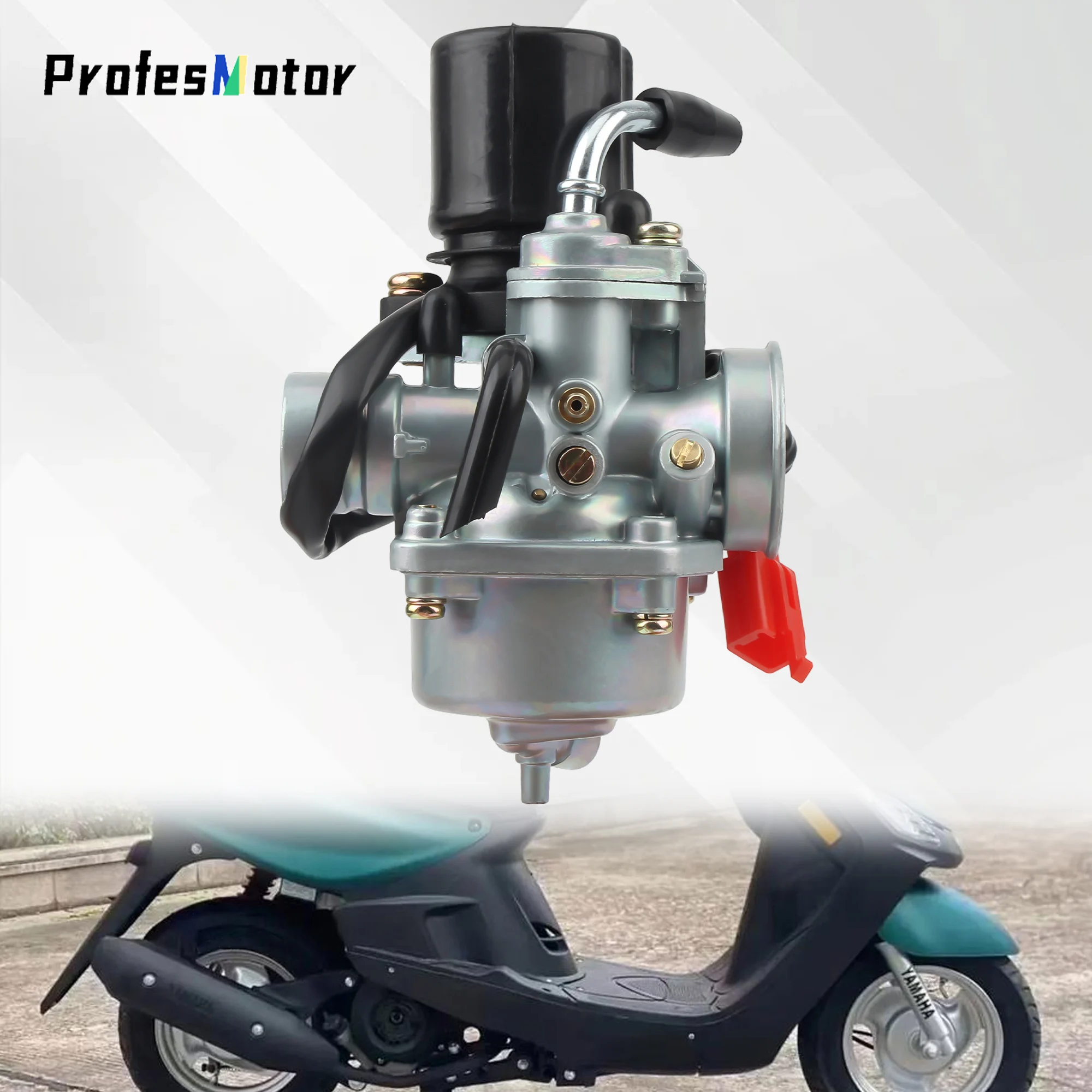 

Scooter Carburetor 19mm PZ19J For Yamaha JOG 50/90 1992-2001 2-Stroke 50cc 1E40QMB Engines Parts ATV Quad Moped 4 Wheeler Enduro