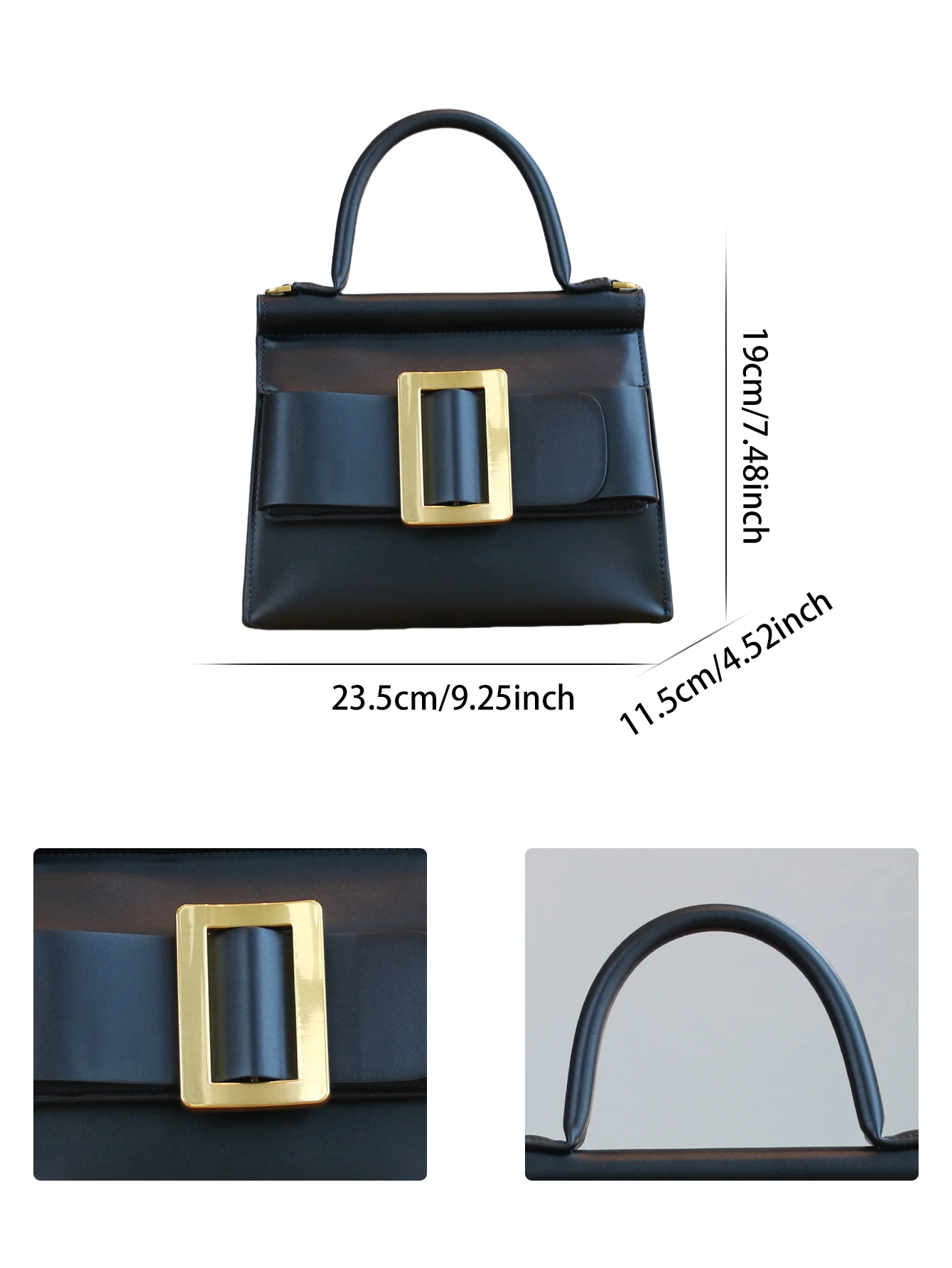 حقيبة مربعة صغيرة عصرية كلاسيكية 2025 حقيبة يد فاخرة جديدة حقيبة يد كورية على الموضة متدلية على كتف واحد بلون سادة جودة عالية