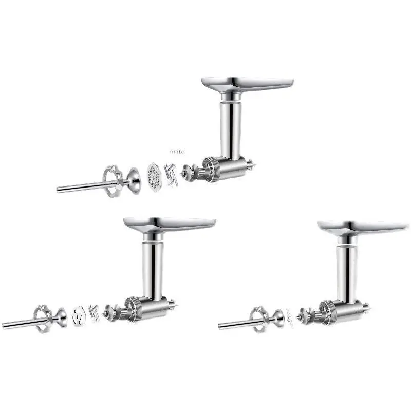 Chef machine grinder through enema, interface universal accessories