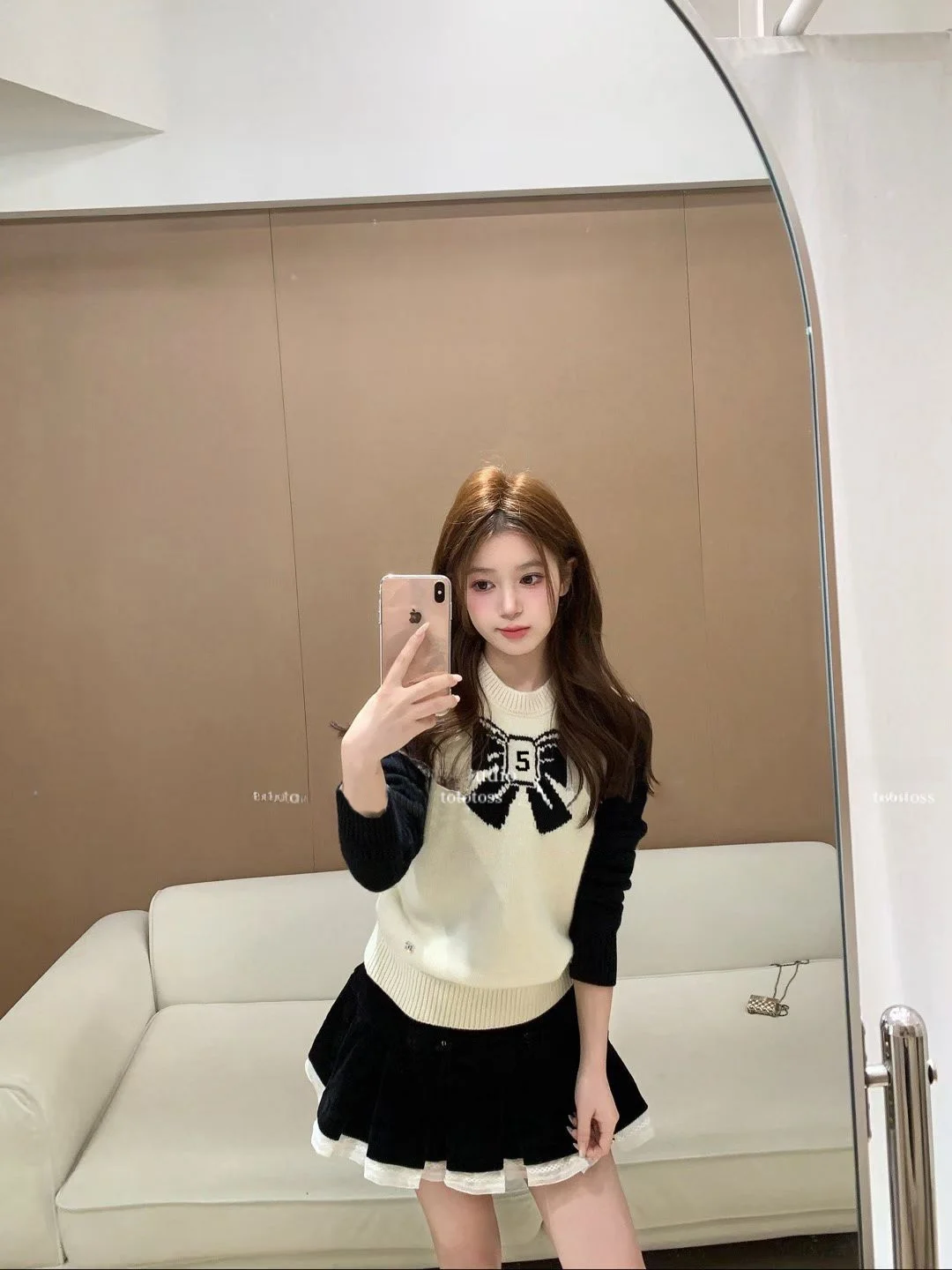 

Женский вязаный свитер Ele round Ne с узелковой вышивкой, свободного кроя, повседневный, для работы и отдыха, модный, теплый, зимний