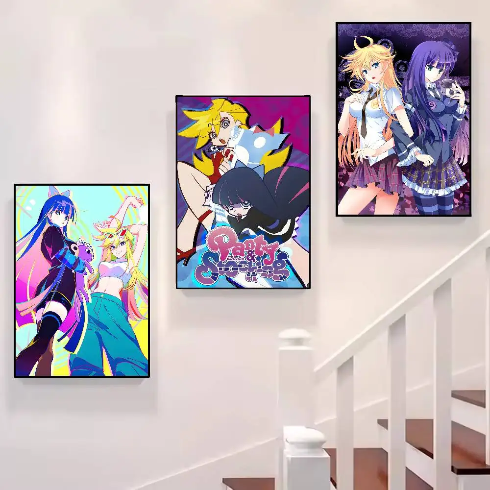Wall Art Print Poster Japanese Art Exhibition Decorative Painting Modern Home Decor Gift Unframed Hot Panty Stocking Anime