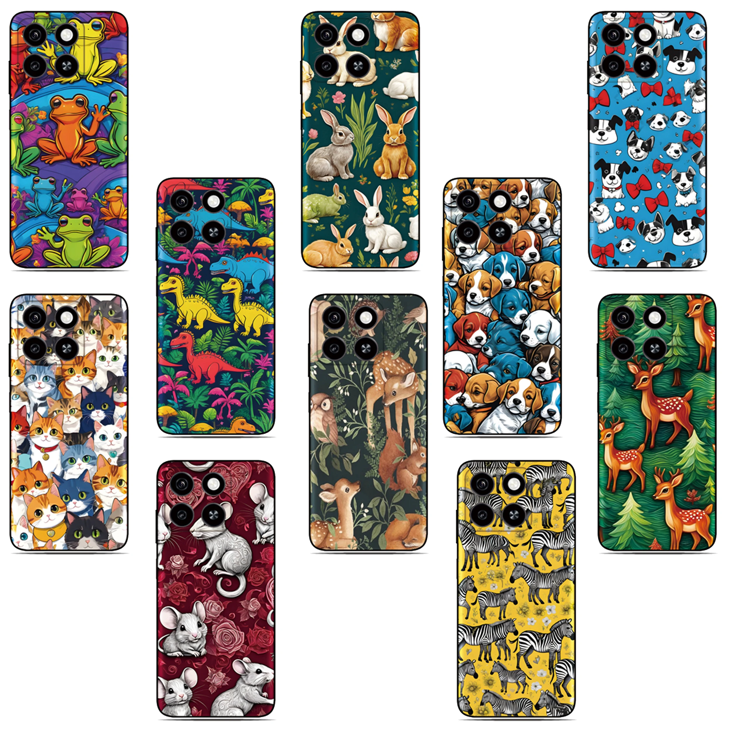 Photo Animals Phone Case For Ulefone Note 20 19 18 Ultra 10 12 13 14 15 16 17 Pro 13P 12P 11P 10P Silicone Soft Back Cover