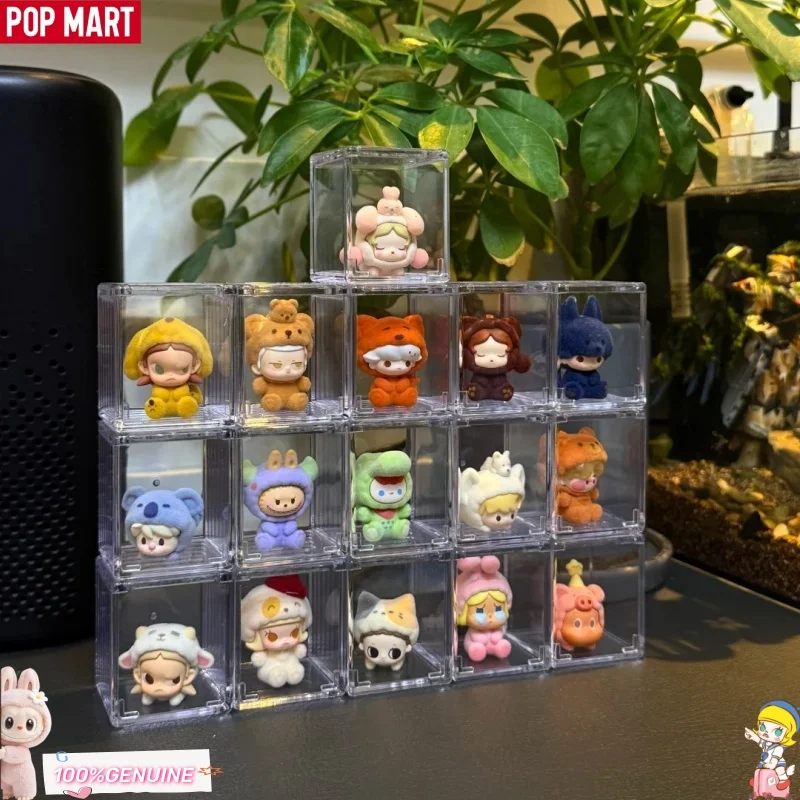 

POP MART Pop Bean Pajama Cross Dressing Series Blind Box Guess Bag Kawaii Action Figure Mini Doll Girl Kids Xmas Surprise Gift