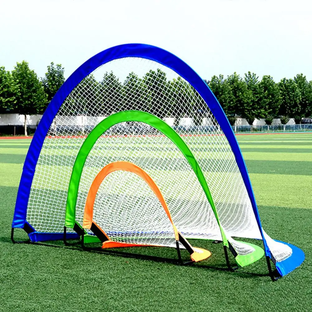 Tedolong Net Foldable Soccer Goal Net for Kids Teens Enhance Accuracy Improve Skills Practice Free Kicks with Wear-resistant