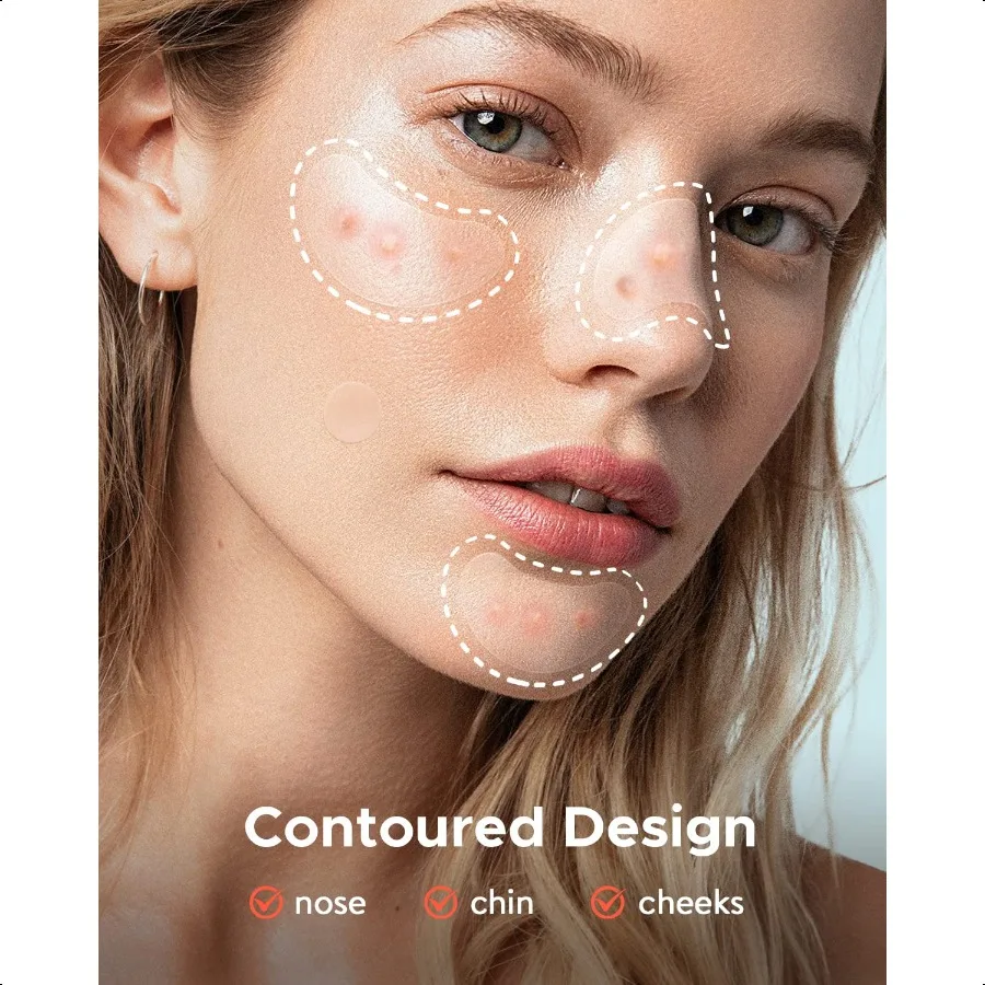 بقع حب الشباب بقع كبيرة الغروانية المائية لبراعم Zit وعيوب حب الشباب للوجه والذقن والظهر والجسم مع الشاي #4