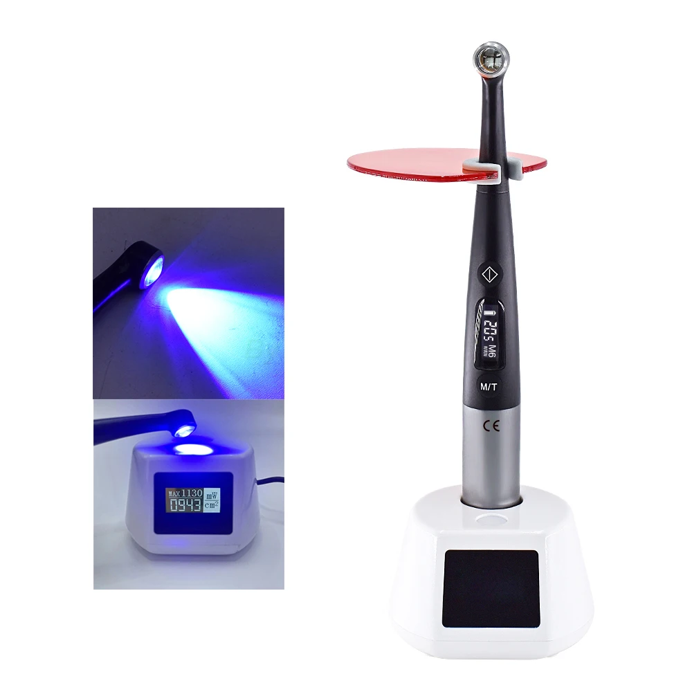 Dental Curing Light Wireless Led Dental Light Curing Lamp Cordless Adjustable Blue Light Curing Machine Solidify Dental Tools