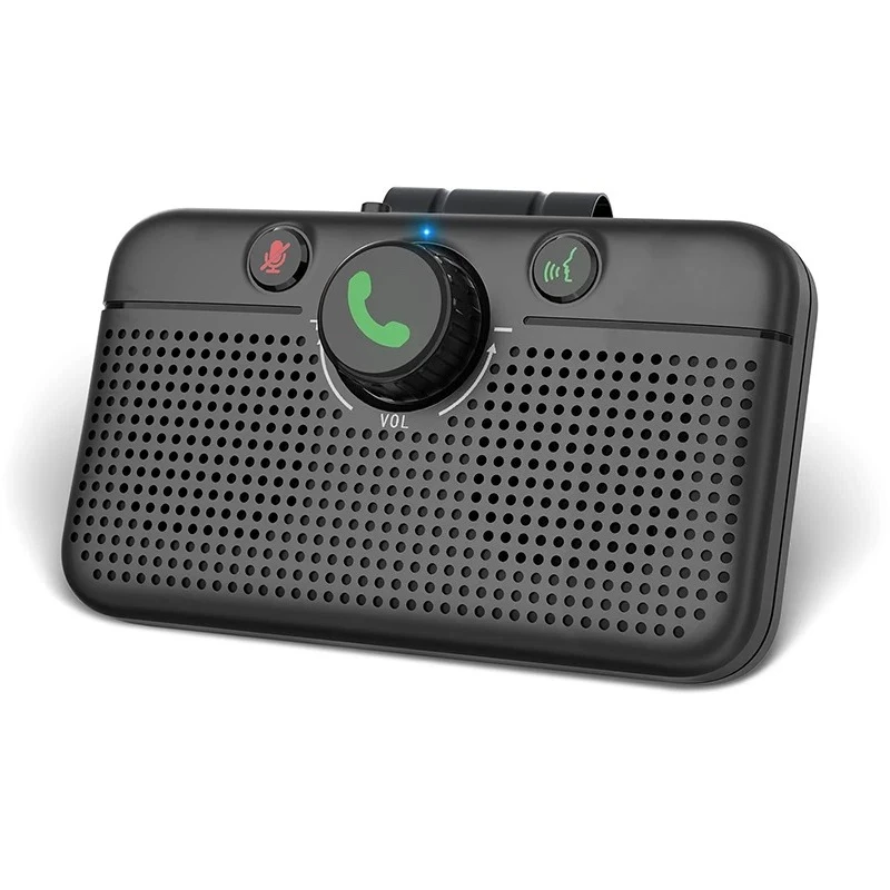 Popular Bluetooth hands-free voice control multi-point car speaker Bluetooth 5.0 hands-free wireless Bluetooth car smartphone