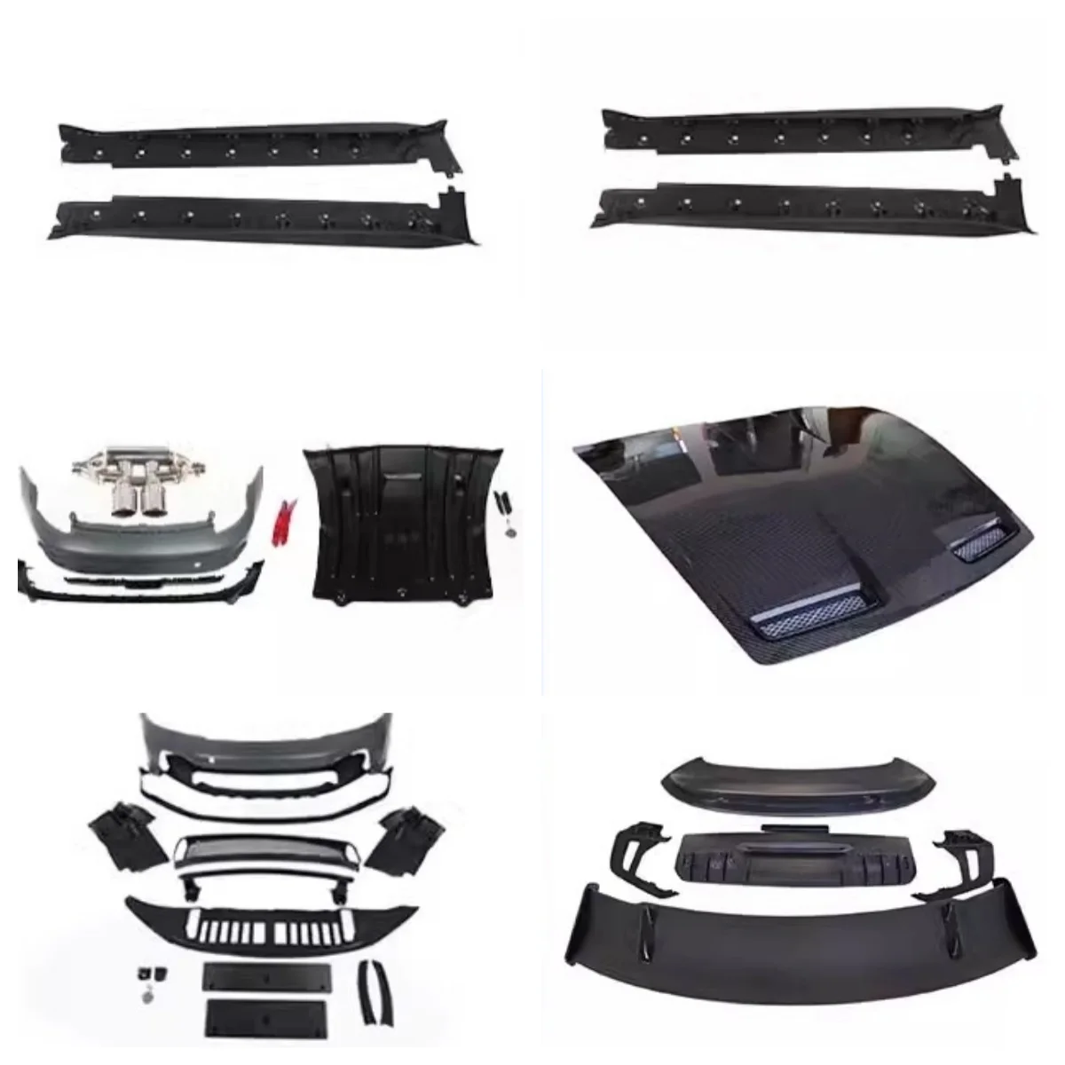 Body kit for Porsche 911 992 upgrade to GT3 Surround Front bumper Rear bumper assembly Hood Side skirt Tail wing Car Accessories