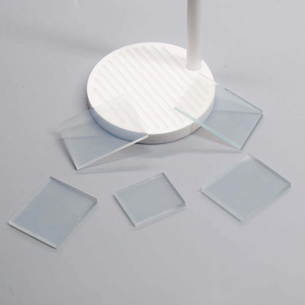 FTO Conductive Glass 25x25x2.2mm 50pcs 7 Ohm/sq FTO Coated Tin oxide glass High light transmittance for solar cell panel