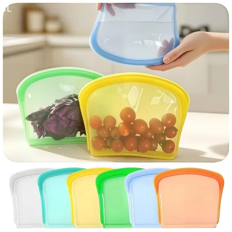 Silicone Storage High-Temperature Food Storage Leak-Proof And Odor-Proof Non-toxic For Household Kitchen Refrigerators