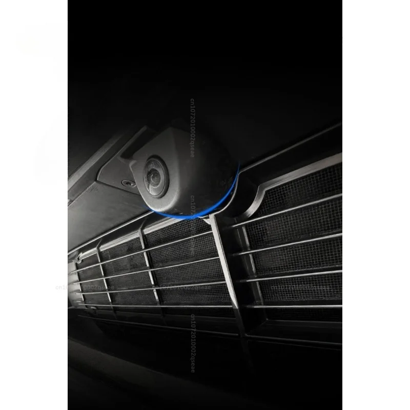 Geteiltes Insektenschutznetz aus ABS für Tesla Model Y Juniper 2025 2026 Model YL Frontgrill-Netzeinsätze – Detail 3
