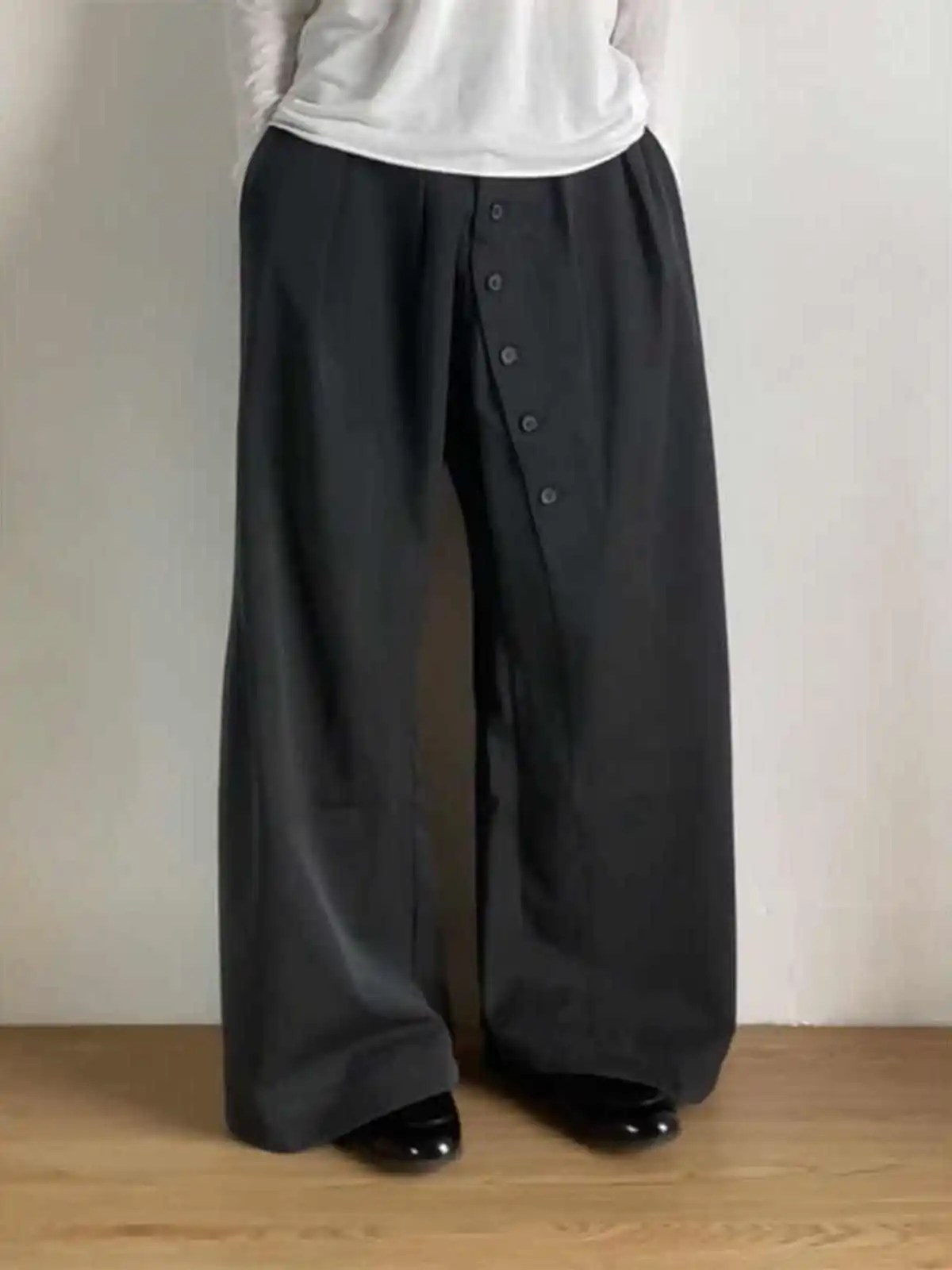 

Women's Black Goth Y2k Emo Jeans Vintage Harajuku Baggy Bent Knife Jean Pants Japanese 2000s Style Oversize Denim Trousers 2025