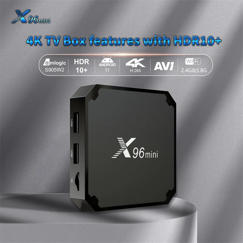 X96 MINI S905W2 h96 Internet TV set-top box Android11 5GWIFI x96mini