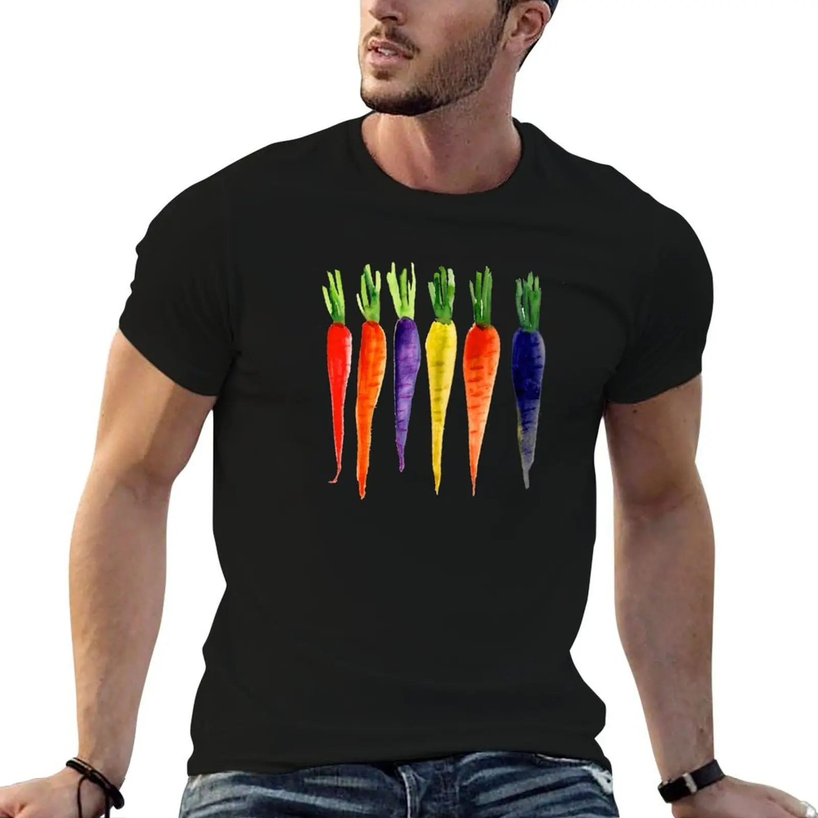 

Carrots T-Shirt t shirts for man pack cotton t shirts for man cotton funny T-Shirt