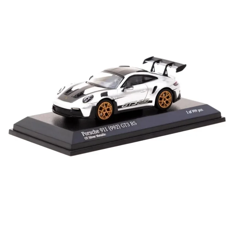 1:64 Porsche 911 992 GT3 RS gegoten legering simulatiemodel, kindercollectie decoratief speelgoed, vakantiecadeaus voor kinderen