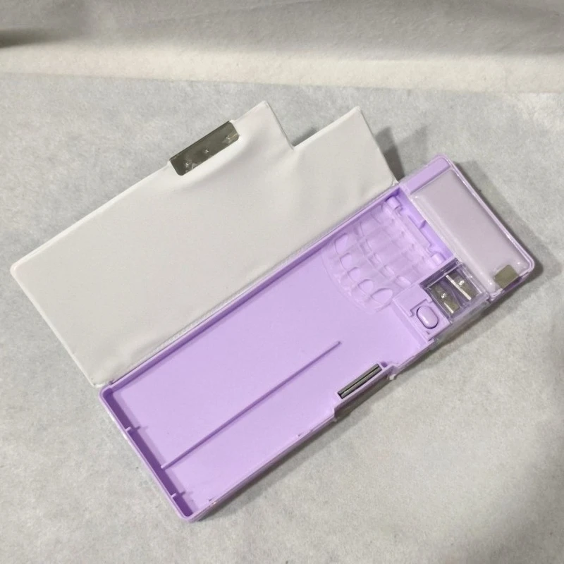 Cute Chiikawa Multi-Functional Double-Sided Pencil Box Large Capacity Cartoon Stationery Case for Primary School Students Grade view 4