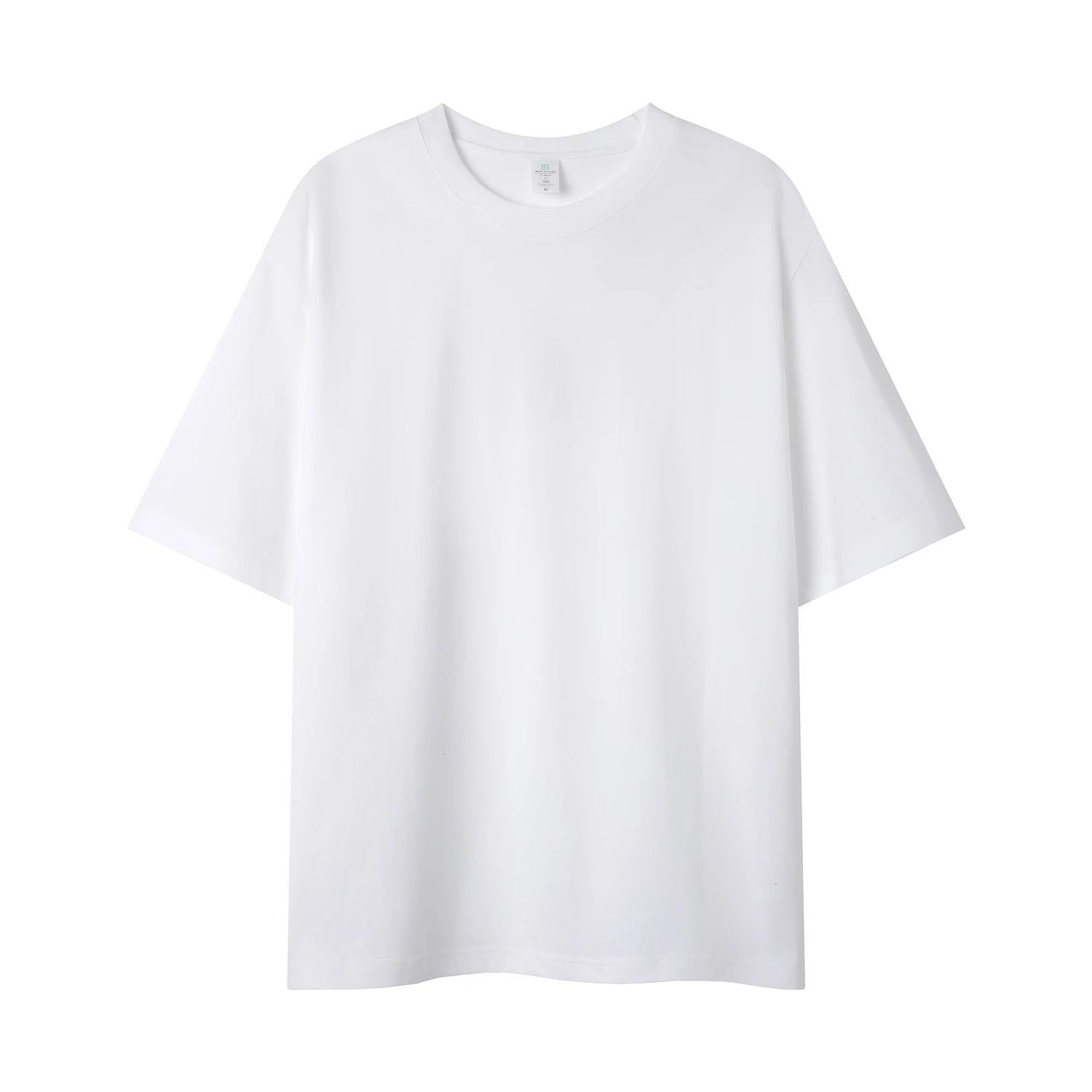 2026 Summer New Mens Tshirt 100% Cotton White Solid T Shirt Men Causal O Neck Short Sleeve Tshirt Men Daily Tops Tees Plus Size