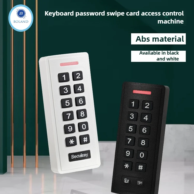 Wiegand 26-37 Bit Output ID IC ReaderWaterproof Backlight Access Control Keypad EM MF Proximity Cards Door Opener