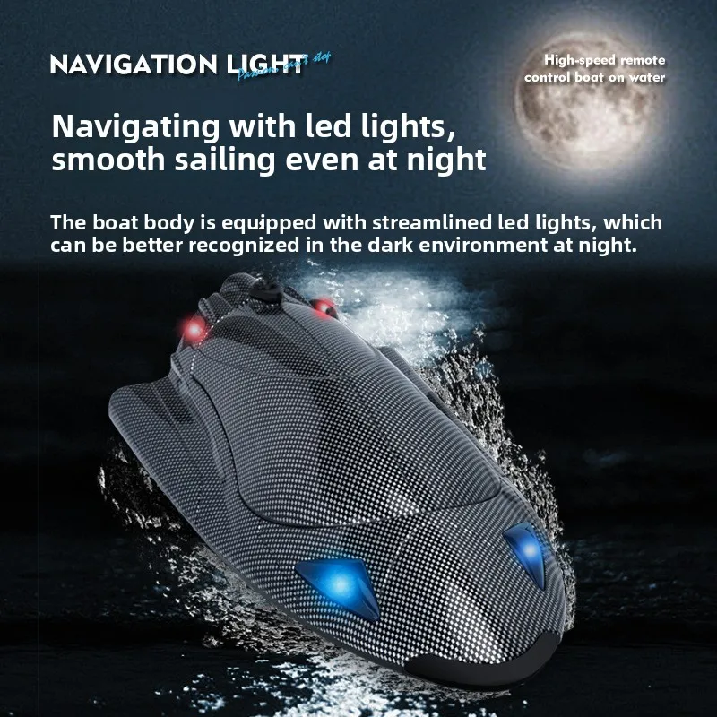 Giocattolo modello di barca di velocità RC a scala intera con barca a getto turbo per barca a velocità dell'acqua FY011 recentemente aggiornato