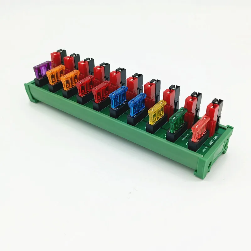 PS-9 DIN Rail Mounting  10-Port Power Splitter Anderson Connector Distributor DC36V 45A.