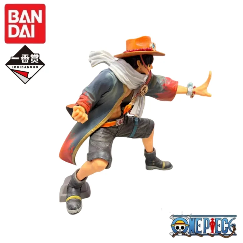 

В наличии оригинальная фигурка Bandai Banpresto One Piece Portgas D Ace, модель персонажа аниме, Коллекционная игрушка в подарок