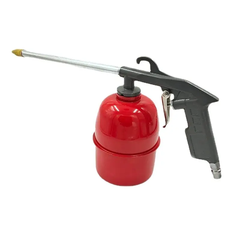 

AS57-Pneumatic Car Engine Cleaning Gun Red Pot Car Repair Engine Oil Channel Cleaning Gun High Quality Car Cleaning Tools
