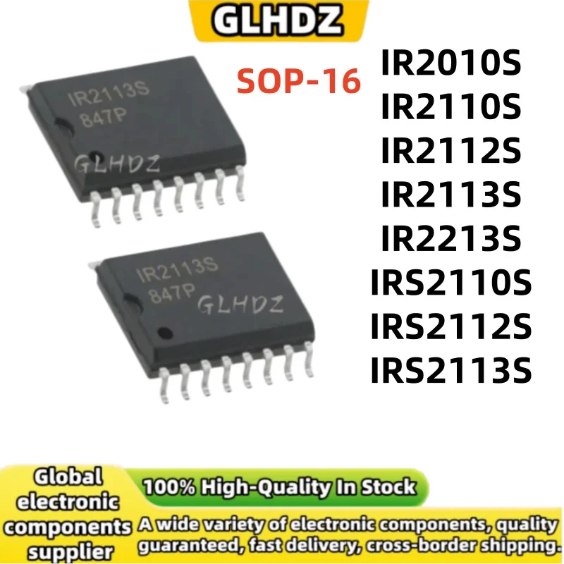 10UNTIS IR2010S IR2110S IR2112S IR2113S IR2213S IRS2110S IRS2112S IRS2113S SOP-16 10UNTIS IR2010S IR2110S IR2112S IR2113S IR2213