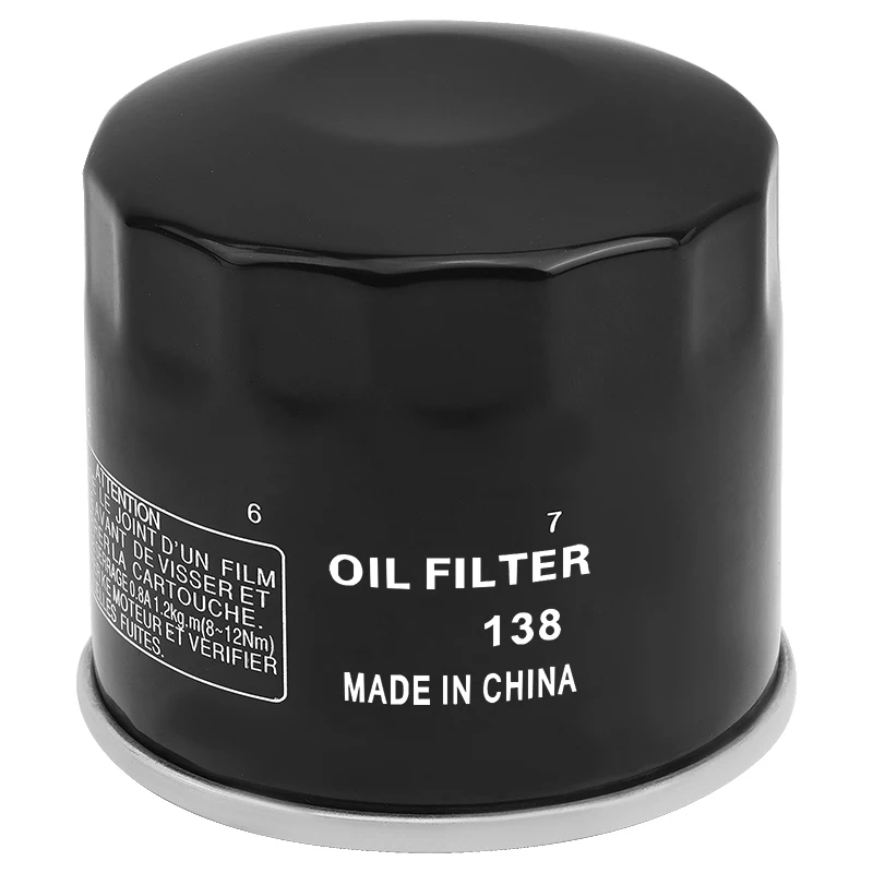 Motorcycle Parts Black Oil Filter For APRILIA TUONO V4 APRC ABS 1000 1100RR 1100 FACTORY ABS 1077 RSV4 RR RF LE 1000