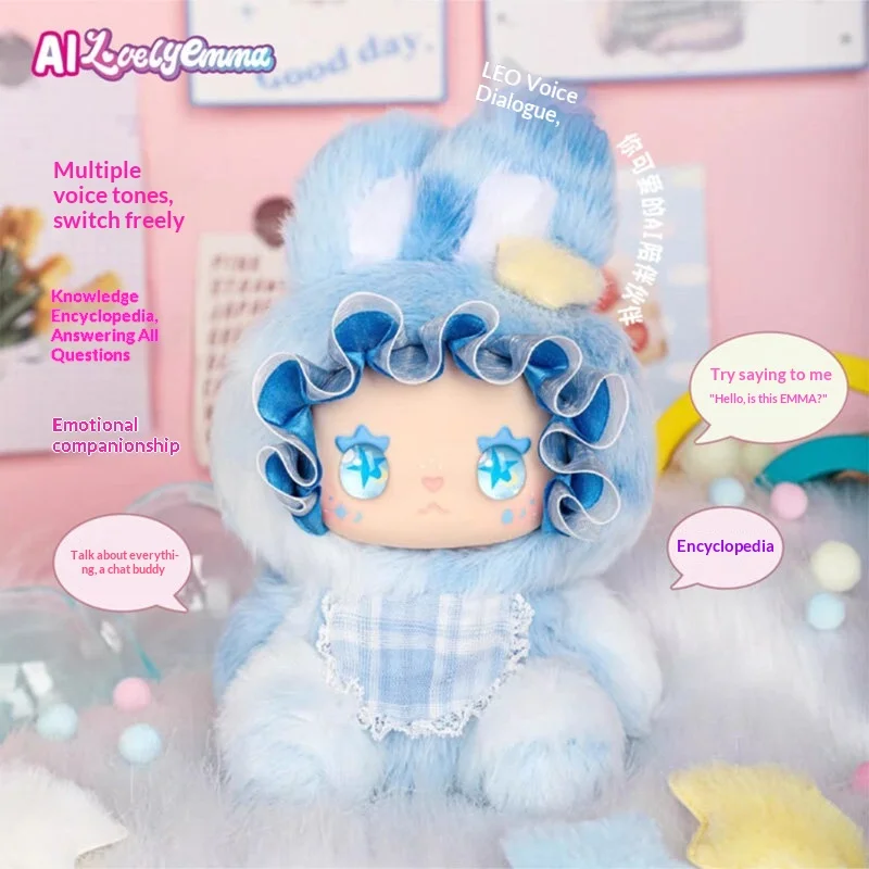 ตุ๊กตาอีม่า ไอ ทอยส์ ตุ๊กตาผ้าพลัฌแบบโต้ตอบได้ ของเล่นสัตว์เลี้ยงนุ่มนิ่ม พร้อมฟังก์ชั่นสนทนาด้วยเสียง สำหรับเด็กผู้หญิง ของเล่นน่ารักสะสมได้ ตุ๊กตาอีม่า ไอ ทอยส์ น่ารัก
