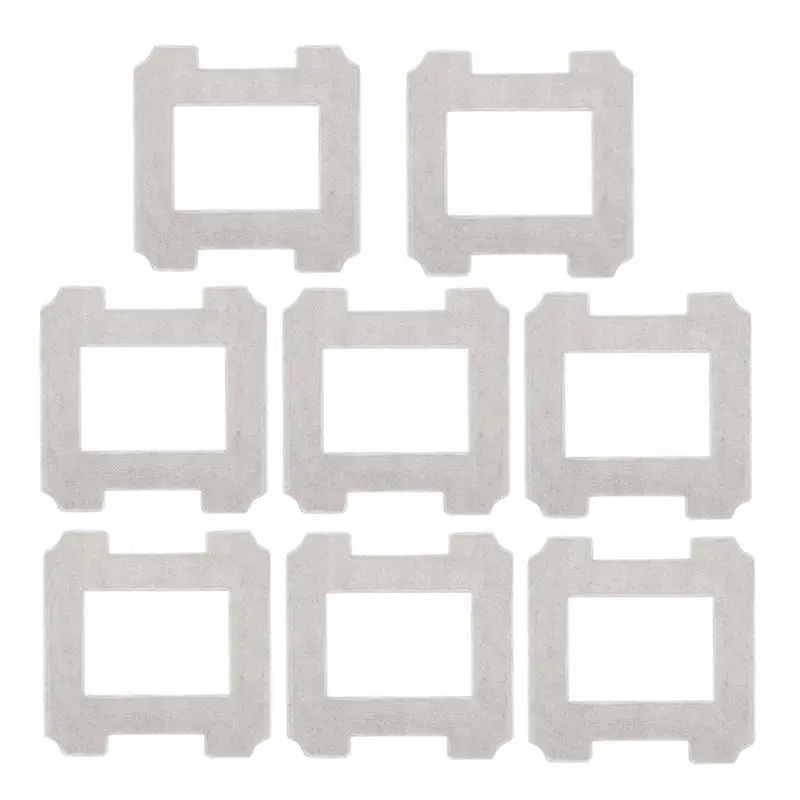 8 قطعة ل WINBOT W1/W1 برو نافذة مكنسة كهربائية ممسحة القماش استبدال قطع الغيار قابل للغسل ممسحة منصات الملحقات #3