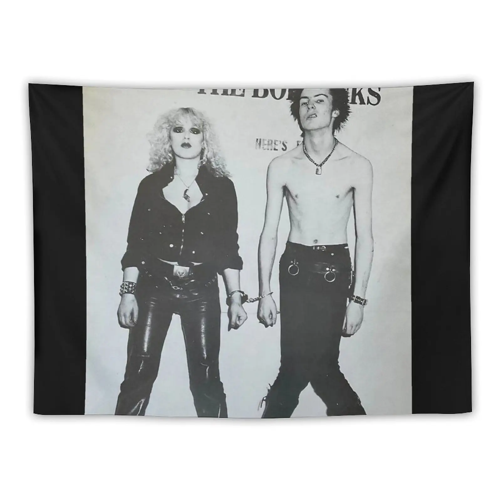 

Punk Rockers Tapestry Wall Decor Hanging Wall Mural Bedroom Decor Aesthetic Luxury Living Room Decoration Tapestry