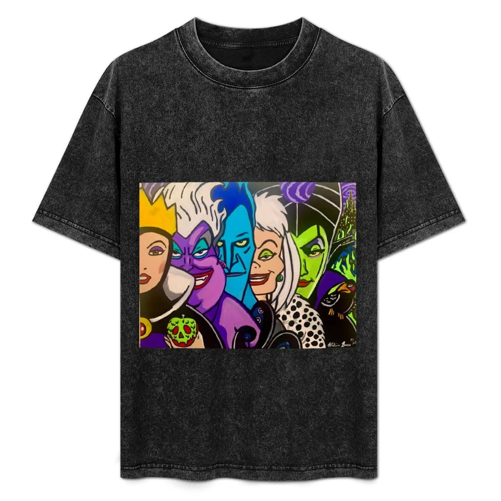 

Villains T-Shirt Soft Touch Basic Cotton T-Shirt