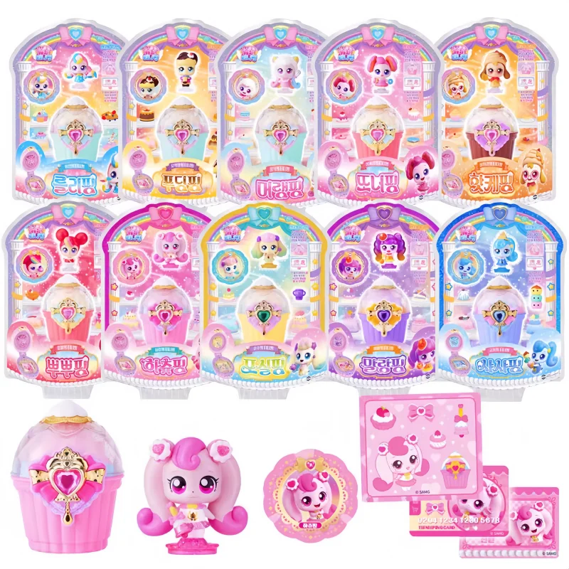 Hot Season 6 Kawaii Catchiniping Hatchuping Character Accessories Girl Toy Play Toys Teenieping Birthday Gift For Children