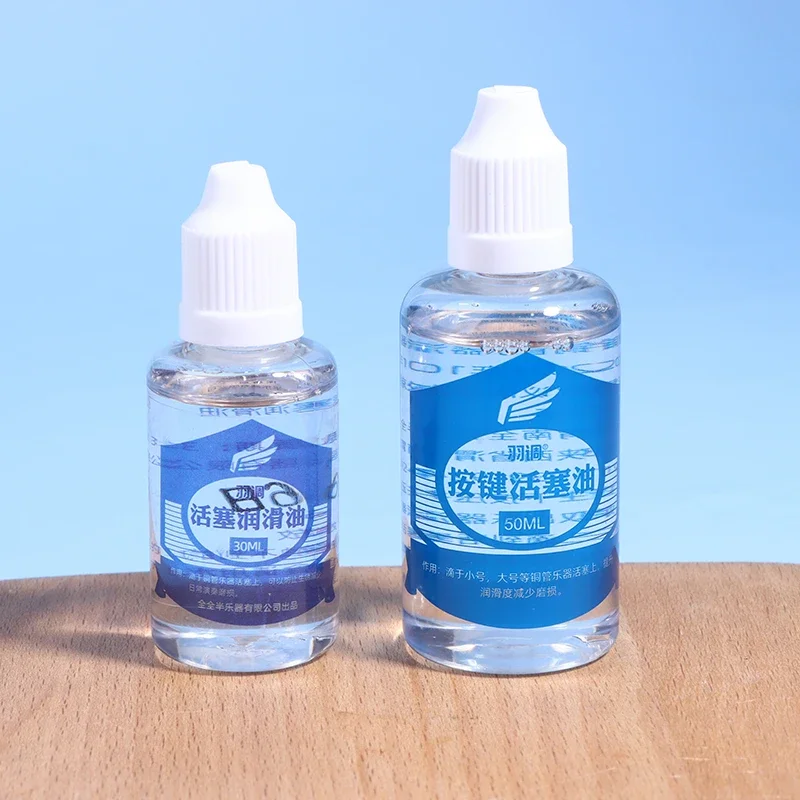 Aceite lubricante para válvula, 30/50ml, cuidado de limpieza, instrumentos de latón duraderos, aceite de pistón para flauta, clarinete, Cornet, Piccolo, trompeta, Oboe