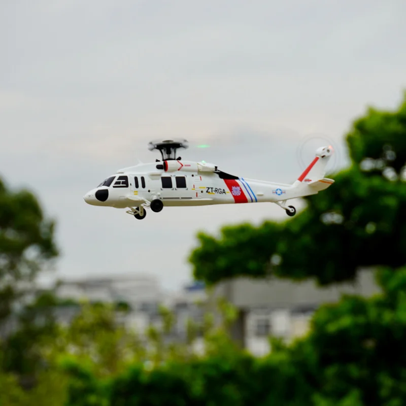 NIEUWE K270 Black Hawk Afstandsbediening Helikopter UH60 Vierkanaals Simulatie Borstelloze RC Helikopter Optische Stroom Positionering RTF