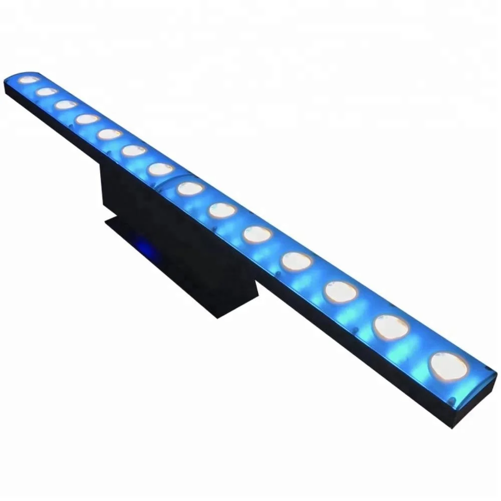 14 stücke 3 W Warm Weiß RGB Led bar Wall Washer Disco Dj Licht mit Punkt Control Led-matrix dj Led Bühne Lichter